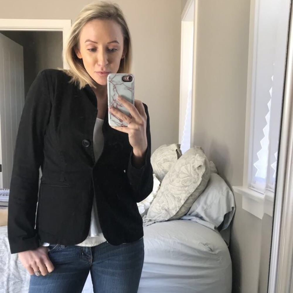 Black Gap Blazer Jacket